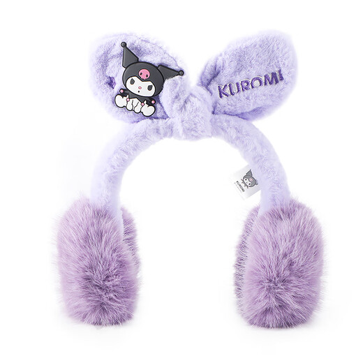 KUROMI KUROMI orejeras para niñas orejeras para bebés orejeras para niñas calentador de orejas para niños orejeras para mujeres orejeras de dibujos animados 6231 KUROMI