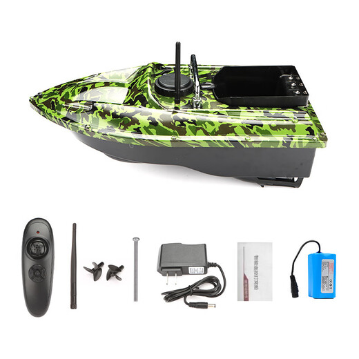 Fish Hunting Magic Wireless Intelligent Control Control Breaking Boat GPS GPS Positionnement de 500 mètres Hook Tow Hook et jetez les appâts retourne automatique