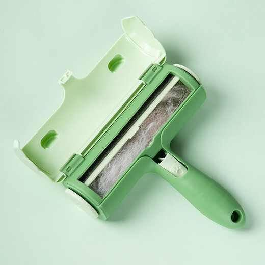 Bellega pet hair removal cat hair dog hair cleaner home carpet bed sheets sofa hair removal brush hair stick device dual-purpose hair stick device