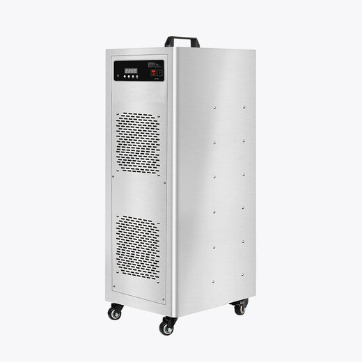 SUNCOOK Mobile Large Ozone Generator Industrial Food Factory Cold Storage Warehouse Breeding Farm Cosmetics Factory Garbage Room Laboratory School Hospital Sterilization, Deodorization and Disinfection Machine 110g/h Upgraded Powerful Model