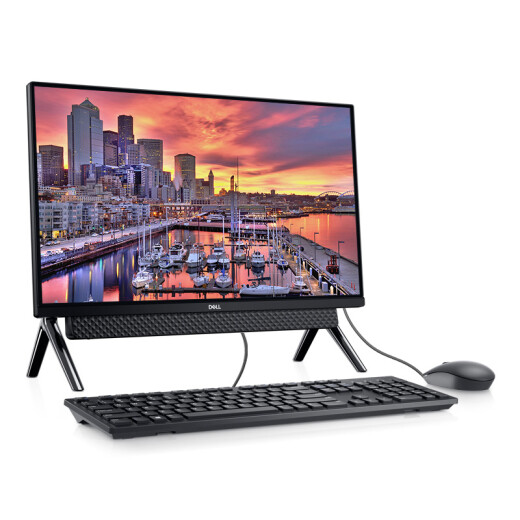 Dell (DELL) Inspiron AIO5491 business office micro-frame all-in-one desktop computer 23.8 inches (10th generation i3-10110U8G512GSSD) black