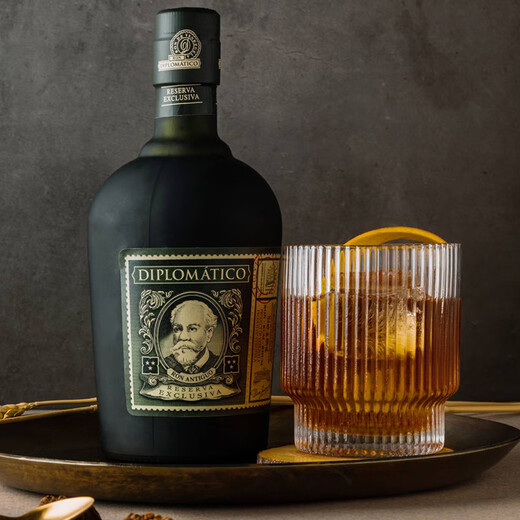 外交官（DIPLOMATICO）朗姆酒珍藏朗姆酒原瓶进口莫吉托基酒迪普洛姆朗姆酒洋酒 外交官珍藏朗姆酒 350mL 1瓶