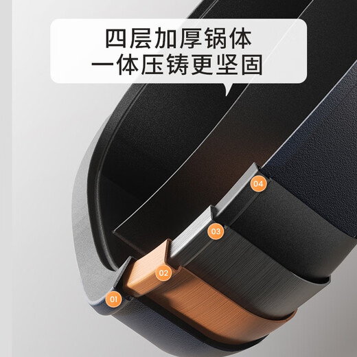 Midea electric hot pot special pot, Yuanyang Pot, large capacity for 5-8 people, household use for 3-4 people, shabu-shabu, electric hot pot, all-in-one multi-function pot, electric cooking pot, electric wok, grilled fish and barbecue pot, 6L hot selling Yuanyang Pot + zone temperature control 303012