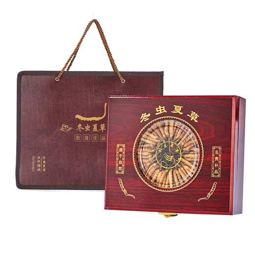 
San Dikang Tsang Cordyceps sinensis New dried Cordyceps nourishing gifts gifts gifts for elders Nutritional products 4 sticks/g 10 grams 40 sticks gift boxes