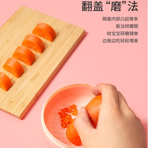 好孩子（gb）宝宝餐具不锈钢316L辅食碗儿童吃饭便携外出携带叉勺子套装 绿色 （河马餐具5件套）