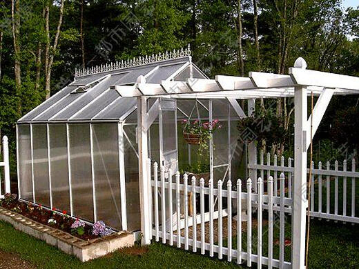 
Xushansi sun panel transparent endurance aluminum alloy greenhouse garden greenhouse flower shed glass flower room PC sun panel greenhouse 1886x1276x2100