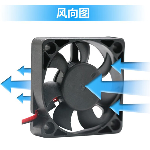 Pindai [Pindai] Dual Ball 5010 5CM CM 12V Silent/высокий объем воздуха.
