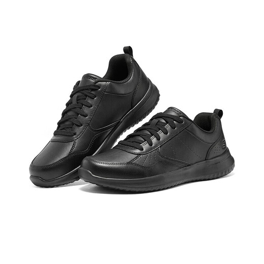 Skechers men's leather shoes summer business men's shoes high-end casual shoes soft sole commuting shoes 210835