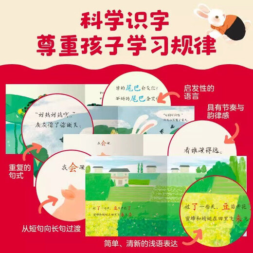 小步乐读 儿童中文分级阅读系列【套装、单本可选】2-3-4-5-6-7岁 预备1级2级分级阅读123456级 亲近母语编著 一套真正适合中国孩子的分级读物 科学识字快乐阅读通识教育 分级阅读2级共12