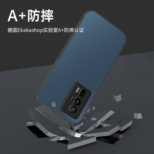 HotFire【AG磨砂】适用红米k60手机壳 小米 Redmi K60 Pro保护套 磨砂全包超薄防摔抗指纹个性-石墨黑