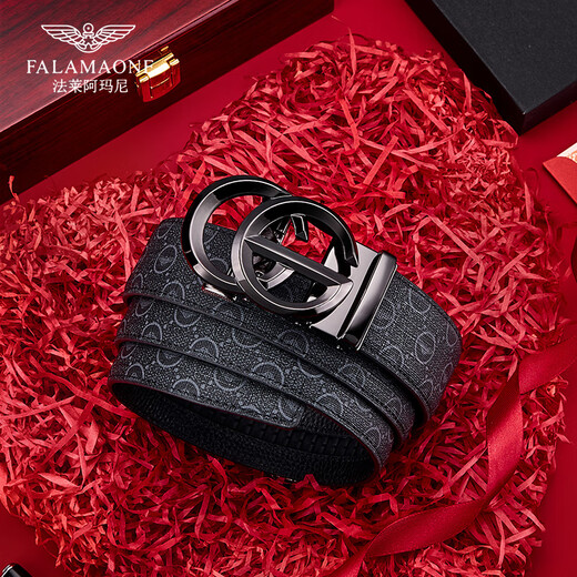 Falai Armani Belt Men Мужчины искренняя кожаная кожа День святого Валентина Поясная головка.