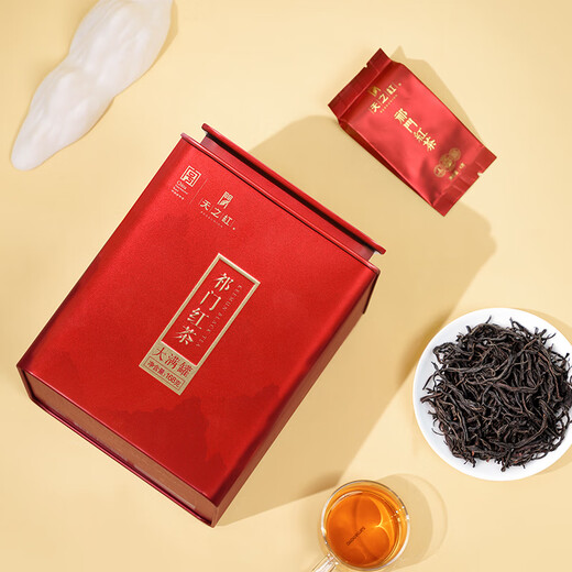 天之红祁门红茶组合装大满罐独立小包茶叶送长辈见家长伴手礼 四大祁红组合 4罐共672g