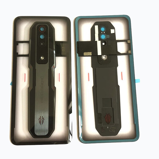 Suitable for Red Magic 7S Pro N 709S N679S Back cover glass Mobile battery rear cover rear case screen Red Magic 7S deuterium front transparent with mirror frame Original rear