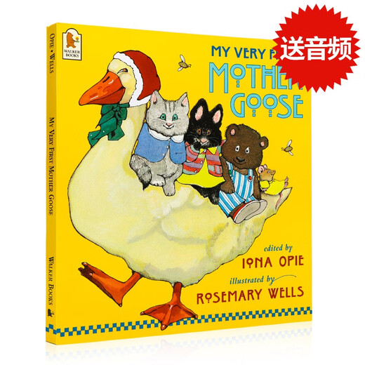 鹅妈妈童谣 My very first mother Goose 廖彩杏书单英文原版绘本 包邮送音频