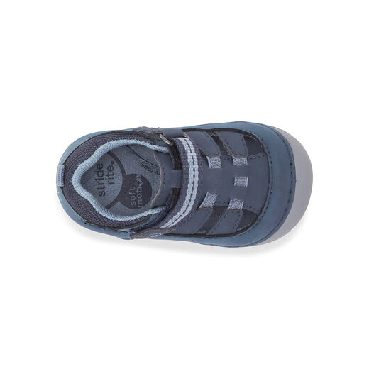 Stride riteStride Rite Unisex Kids Sm Sonny Sandals, Dark Blue Dark Blue 3.5 Wide Infant