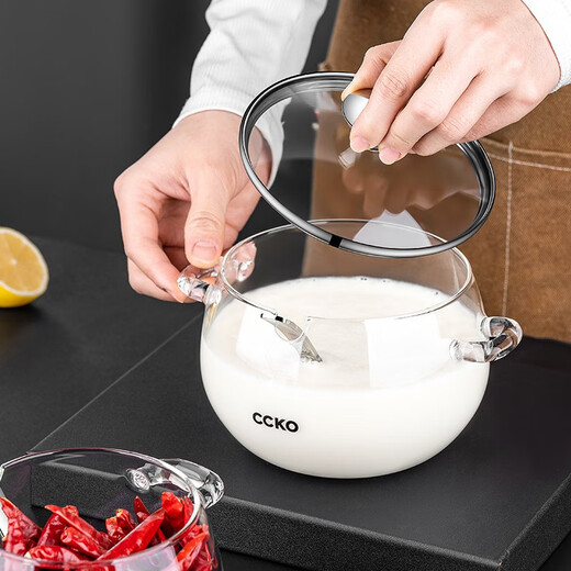 CCKO lard tank kitchen household seasoning jar seasoning jar seasoning box high temperature resistant seasoning salt jar chili oil tank storage tank 1000ml