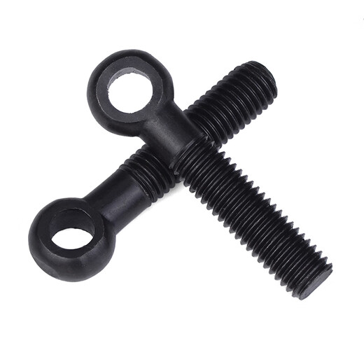 Jinggong (JINGGONG) M6-M30 4.8-level movable joint screw, lifting ring, union bolt with hole, fish eye slip knot, sheep eye GB798 M16*140 half tooth (1 piece)