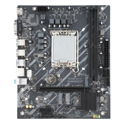 Medalla de oro de China del Sur H610/B760m Juego de CPU de placa base con Intel i5 12400F/12600KF/12490F/i3 12100F Tablero U Set Black Myth Wukong Juego Computadora H610M-VH-A Single Footboard