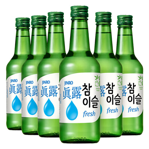 
JINRO Soup 360ml*6 bottles 16 degrees original flavor Korean imported foreign wine ration wine