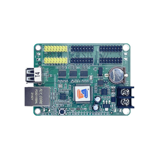 GJXBP Lingxin control card network port U disk communication single and double color LED display motherboard can be used twice LST4