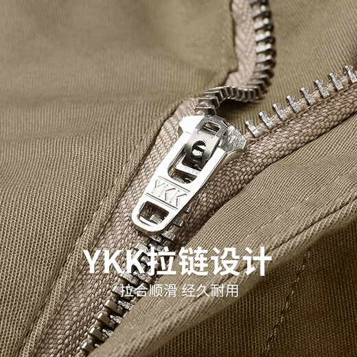 与狼共舞【DP免烫】弹力棉休闲裤男2025夏季新款商务纯色透气直筒长裤4033 卡其701-夏季款 35