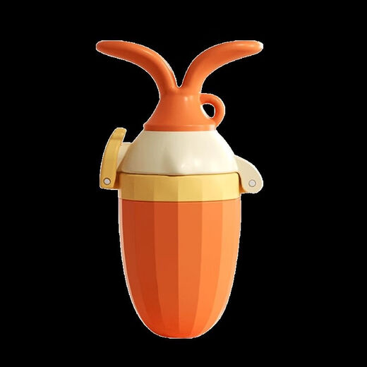 October Crystal October Crystal Baby Food Bite Baby Food Complementary Food Artifact Fruit and Vegetable Teether Pushable Peach Comes with 2 mesh bags inside