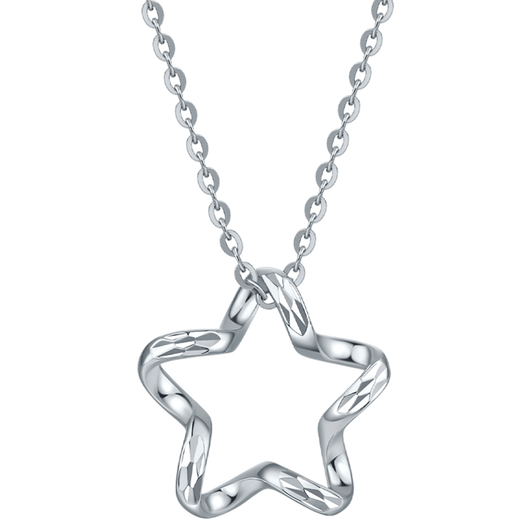 Saturday Fortune PT950 Xingyao platinum pendant for women B0411010, about 1.18g, without chain, birthday gift