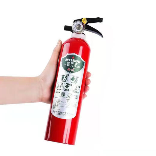 Werder 600ml water-based fire extinguisher + 600g dry powder fire extinguisher combination (600ML water-based + 600g dry powder + 2 fixed belts)