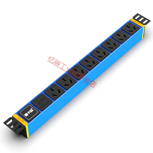 PDU机柜插座SP3184无线8位16A/10A/32A大功率3米防雷工程 SP12162 8000W 无线接线盒6平方