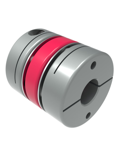 Huili customized aluminum alloy diaphragm coupling single and double diaphragm coupling elastic connector stepper motor high torque keyway single outer diameter 82 length 68 inner hole 20 to 40 optional