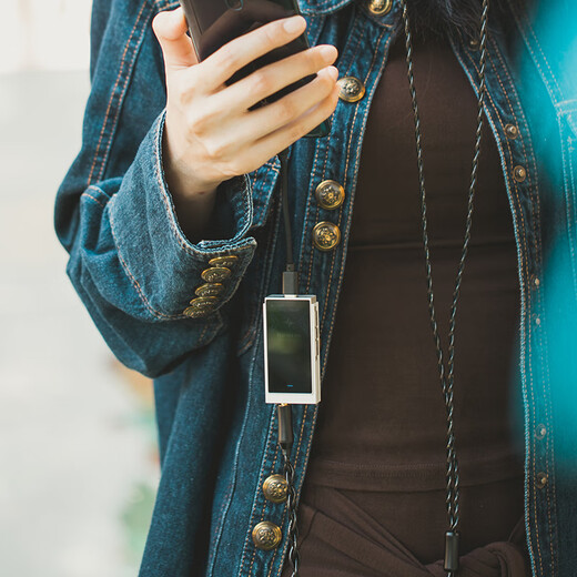 Shanling UA6 decoder amp portable small tail all-in-one mobile phone computer amplifier balanced 4.4 black (free black leather case with order)