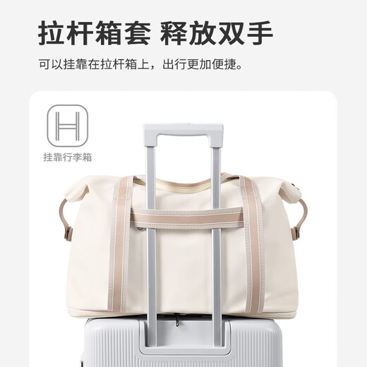 Golf (GOLF) travel bag large capacity men's and women's luggage bag dry and wet separation fitness sports bag business trip handbag expandable