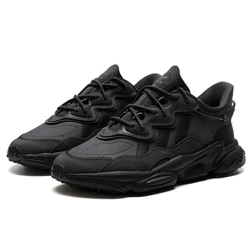 
Adidas Clover Men's Shoes Spring New OZWEEGO Retro Daddy Shoes Mesh Sports and Casual Shoes GY9926 Black 39