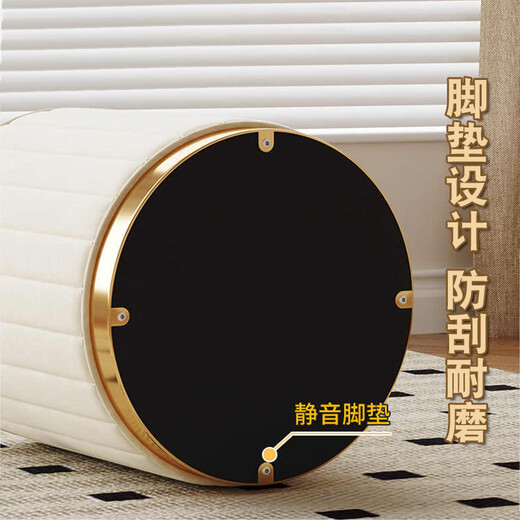 Anya makeup stool light luxury round stool chair internet celebrity storage sofa stool dressing table stool makeup chair small storage model