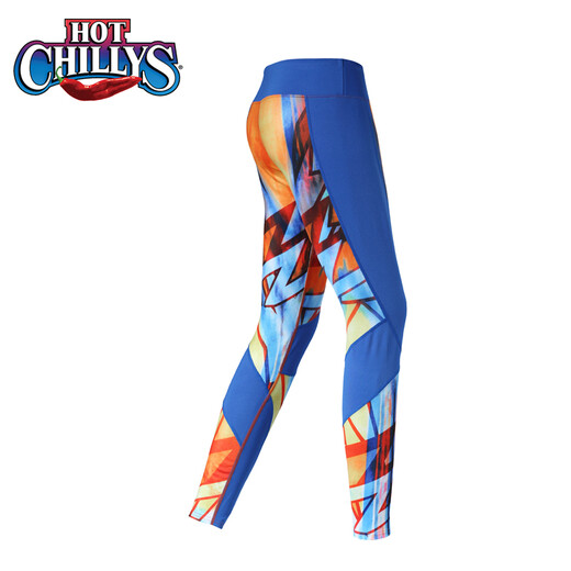 HOTCHILLYS 红辣椒女8K磨毛运动保暖长裤滑雪速干骑行功能内衣下装HCA9926P 马戏团 S