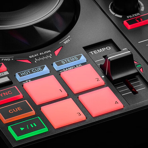 Hercules Inpulse 200 MK2 entry-level disc player, novice DJ party, student party, dormitory home nightclub portable digital controller set Inpulse200 MK2+ handbag