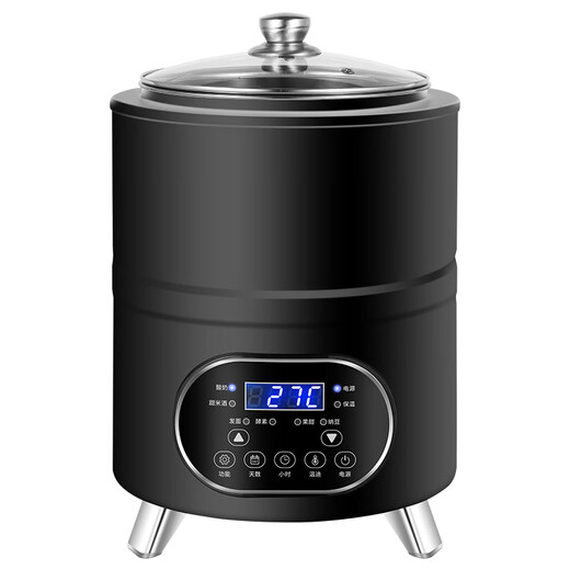 云初晞伟纳斯商用全自动可定时恒温智能大容量发面酸奶米酒发酵机商用电热酸奶机 12L 酸奶发酵机  升级款  黑色