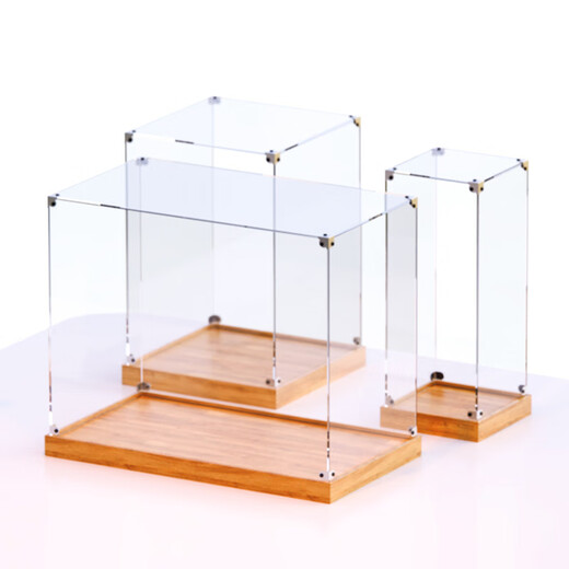 Shimeihui can customize acrylic display box, hand-made dust cover, Lego Gouda building block model, transparent box, toy car storage, length and width 60*40cm, height 50cm
