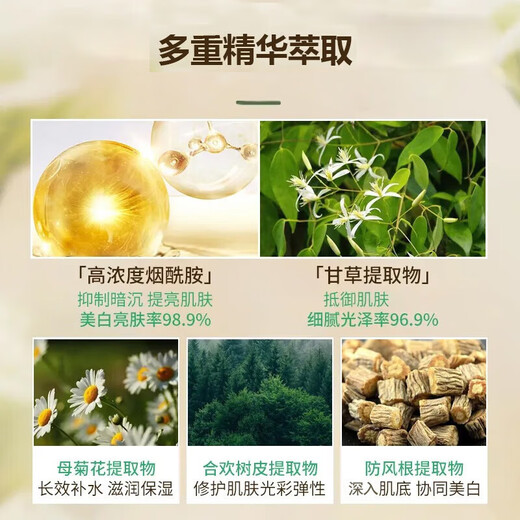 Nanjing Tongrentang Whitening Shower Gel Full Body Whitening and Diminishing Melanin Refreshing Oil Control Long-lasting Fragrance Silky 500ml