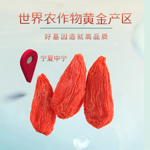 Zhongning wolfberry, Ningxia red wolfberry, special grade 500g, new arrival, no-wash large fruit tea, health care, holiday gift for elders
