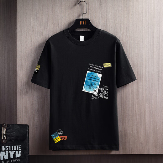 
Boledi teenager summer suit boy T-shirt Korean version 12-15 year old junior and senior high school students top 14 medium and senior children pure cotton short sleeves T9926 gray 175 2XL (130-145Jin [Jin equals 0.5 kg])