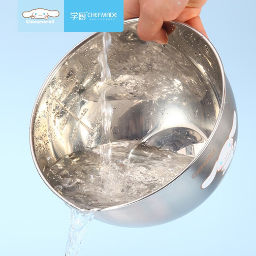 Lernen Sie zu lernen, Eierschlägen zu kochen 20 cm Edelstahl Ei -Schlachtbecken (Yugui Dog) Autorisiertes Eierschlägen Becken Küchenbedarf Werkzeuge CL5008