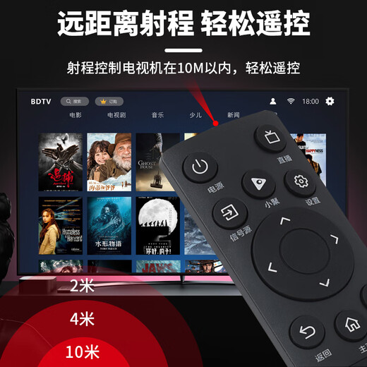 Lelandi is suitable for Hisense TV remote control CN3A75/CN3V75 5A69 3A57/17 CRF3A68Hisense universal Vidda TV L8098