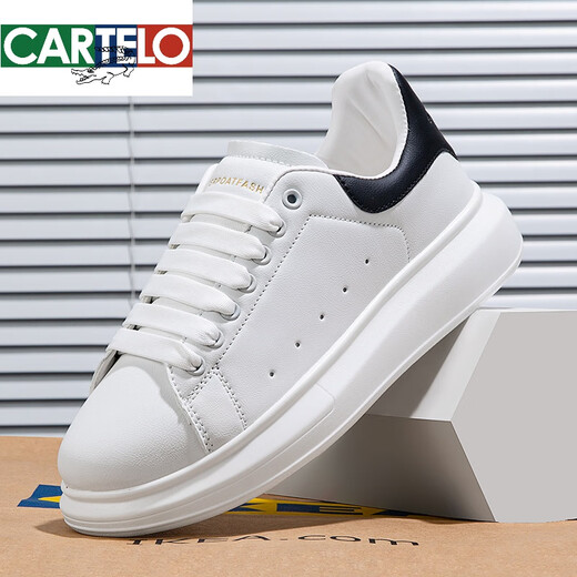 Katile Crocodile McQueeen zapatos negros gruesos zapatos de papá de papá para hombres zapatos de tablero de mesa altos en alto