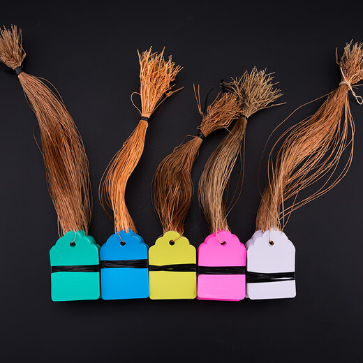 Shipton plastic experimental small tag green plant flower tag waterproof tag gardening seedling tag orchid plant tag 5*7 white 100 sheets