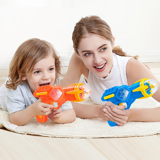 Chison Children's Toy Gun Boy Music Gun Kids Pistol Baby Electric Gun With Sound Light 2-3-6 Years Old Girl [Red] War Eagle Electric Sound Light Gun 9923+ Screw Knife [Charging Version] 3 Section 5 Charging Set