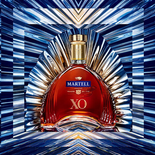 马爹利 （Martell） XO 干邑白兰地 洋酒  法国进口 送礼佳选 XO 350mL 1瓶 +礼袋冰酒石
