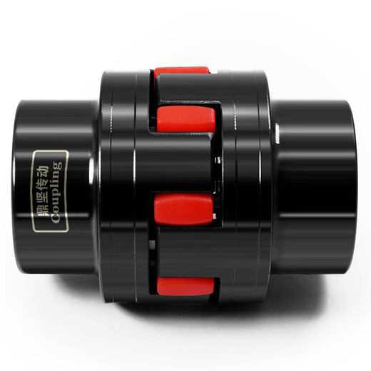 星型梅花联轴器XL/ML电机连轴器套45钢弹性丝杆编码器爪式联轴节 DJ48A外径105长度140孔径1048现