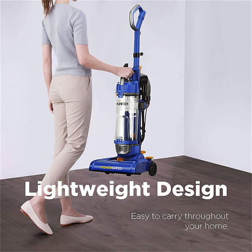 EUREKANEU182A PowerSpeed Upright Vacuum Cleaner Powerful Vacuum Vacuum 5-level Height Adjustment 2.6L