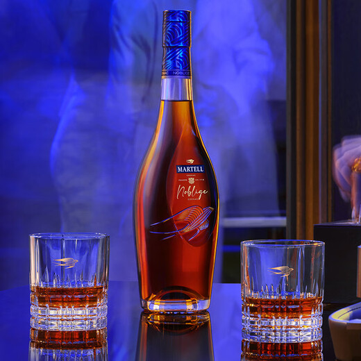 马爹利名士VSOP 干邑 白兰地 750ml 双支礼盒 